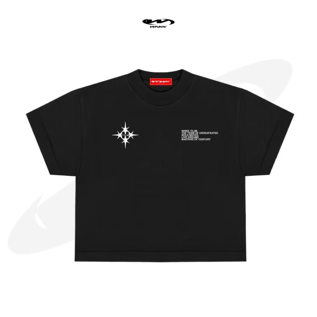 WNKK Kaos Boxy Heavyweight MORNING STAR Tshirt Boxy Basic Heavyweight