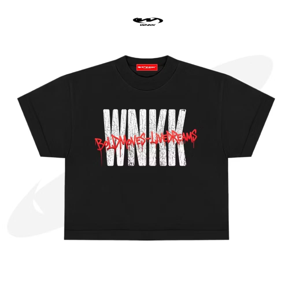 WNKK Kaos Boxy Heavyweight TRAIL BLOODS Tshirt Boxy Basic Heavyweight