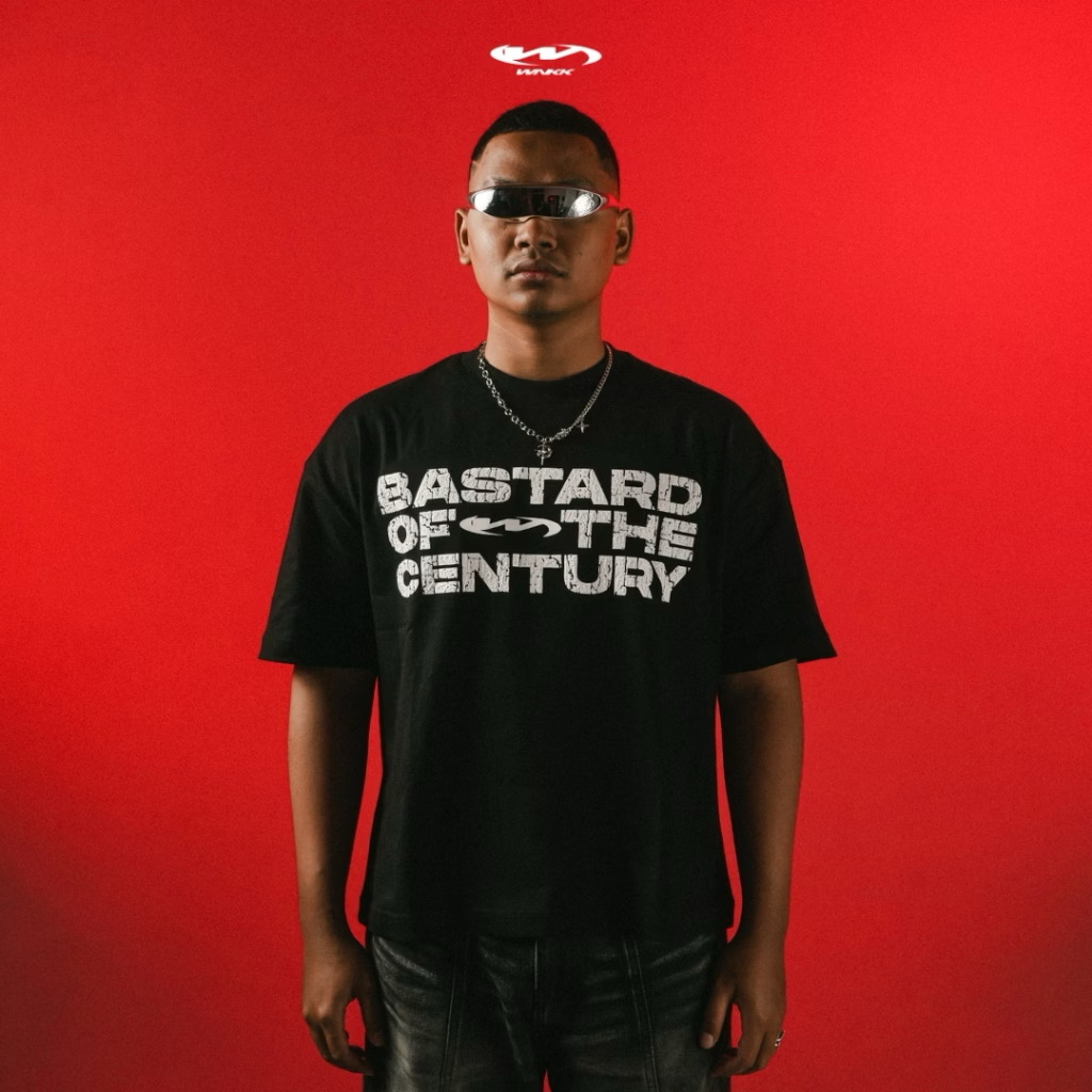 WNKK Kaos Boxy Heavyweight FLAMES Tshirt Boxy Basic Heavyweight