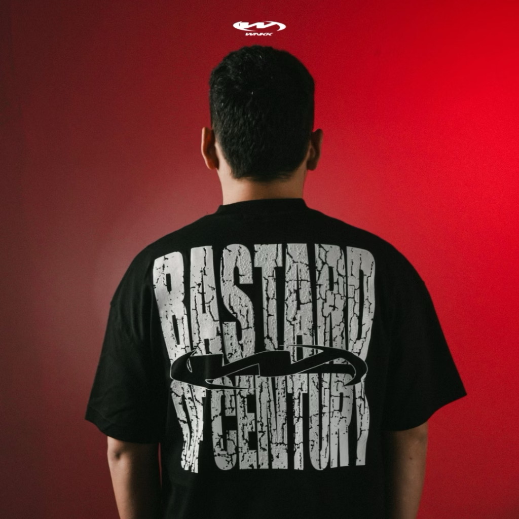 WNKK Kaos Boxy Heavyweight QUAKE Tshirt Boxy Basic Heavyweight