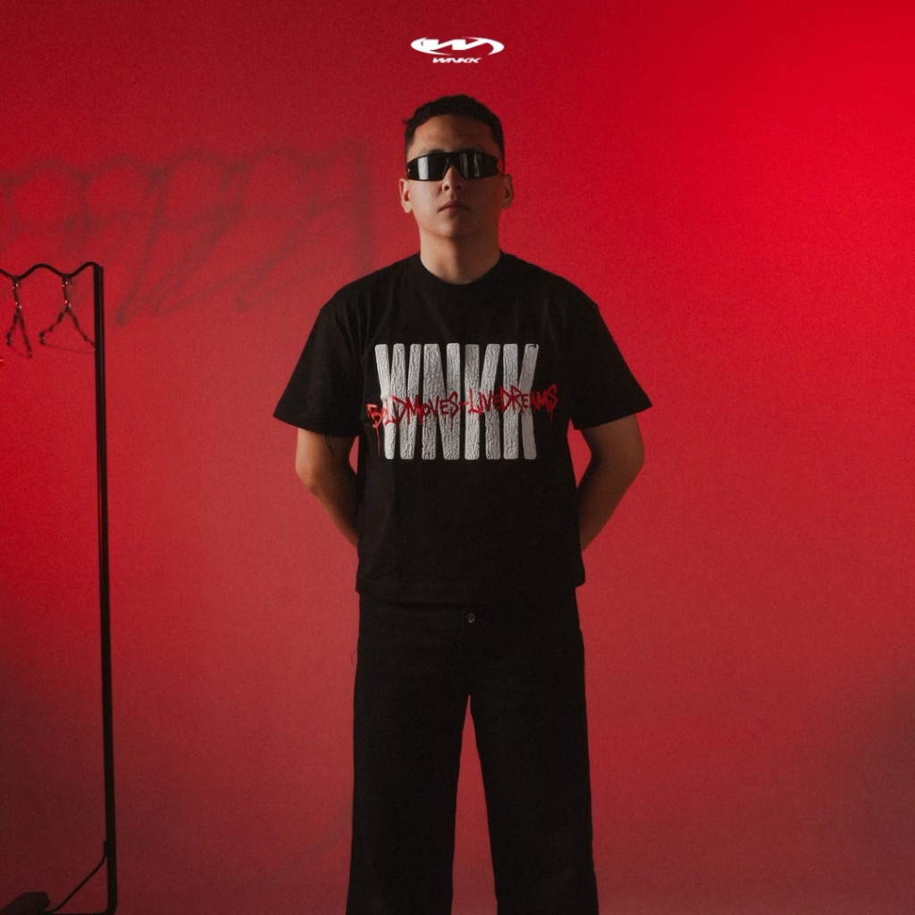 WNKK Kaos Boxy Heavyweight TRAIL BLOODS Tshirt Boxy Basic Heavyweight