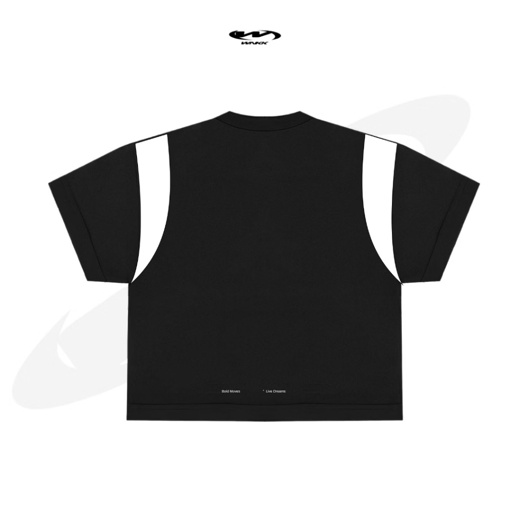 WNKK Kaos Boxy Heavyweight HALF CIRCLE BEE Tshirt Boxy Basic Heavyweight